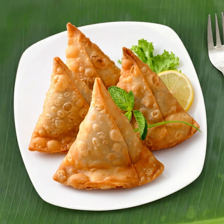 Savor Our Crispy Samosas
