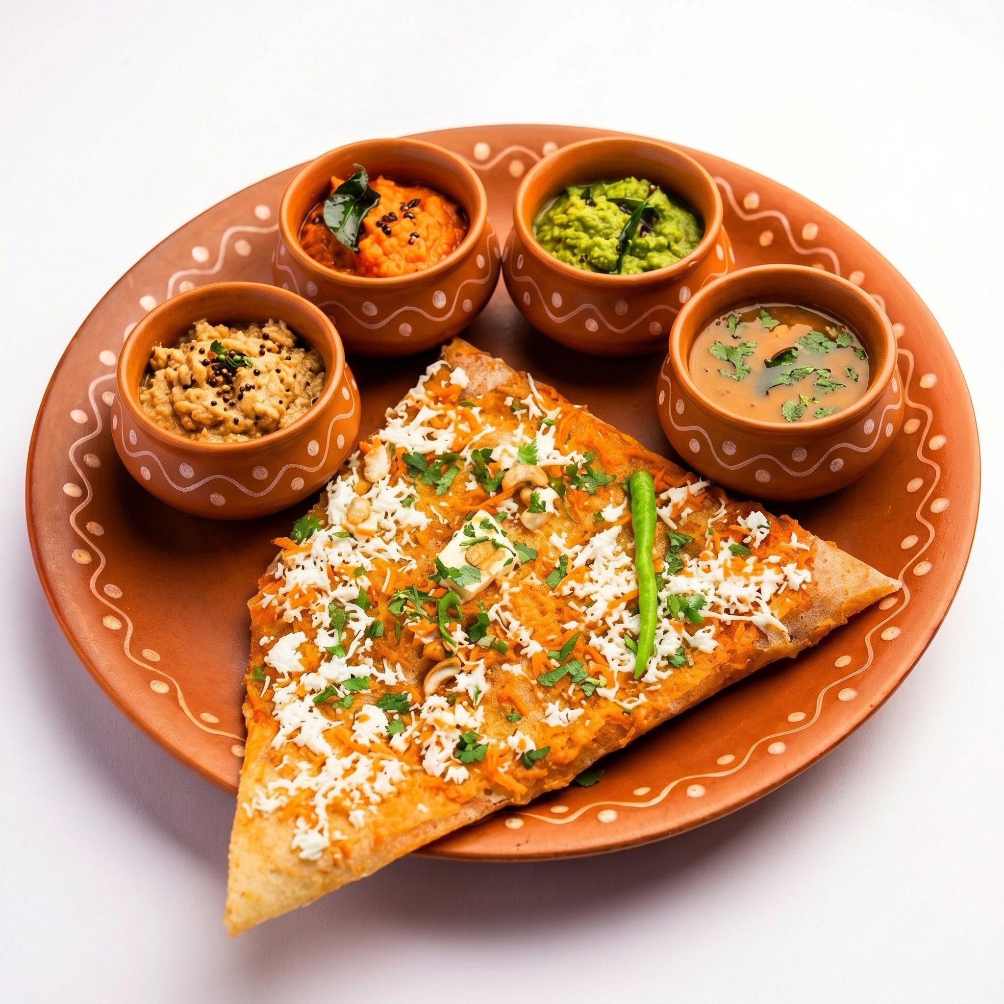 Cheese Dosa.