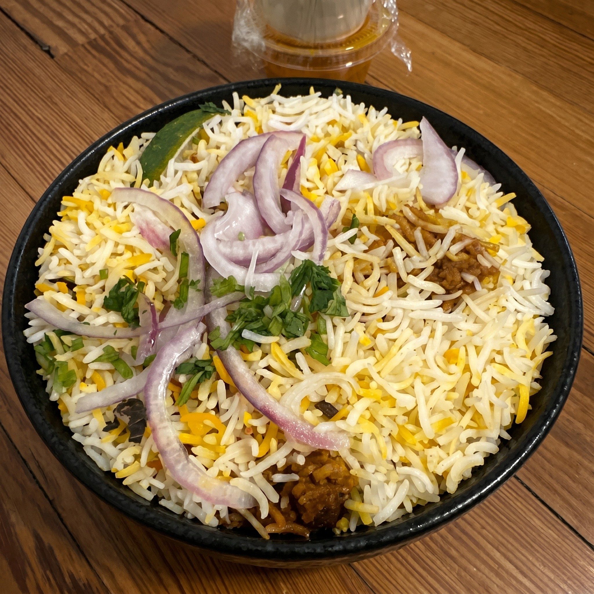 Hyderabad Goat Dum Biryani.