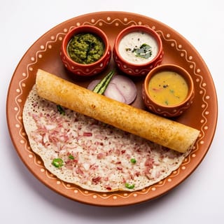 Rava Onion Dosa