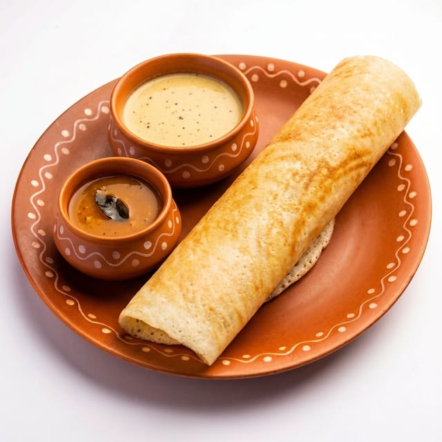 Plain Dosa.