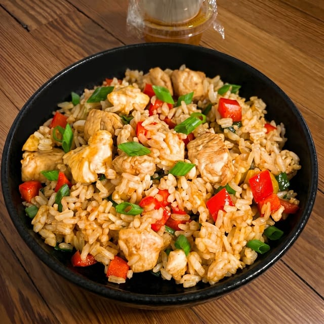 Chicken Fried Rice.