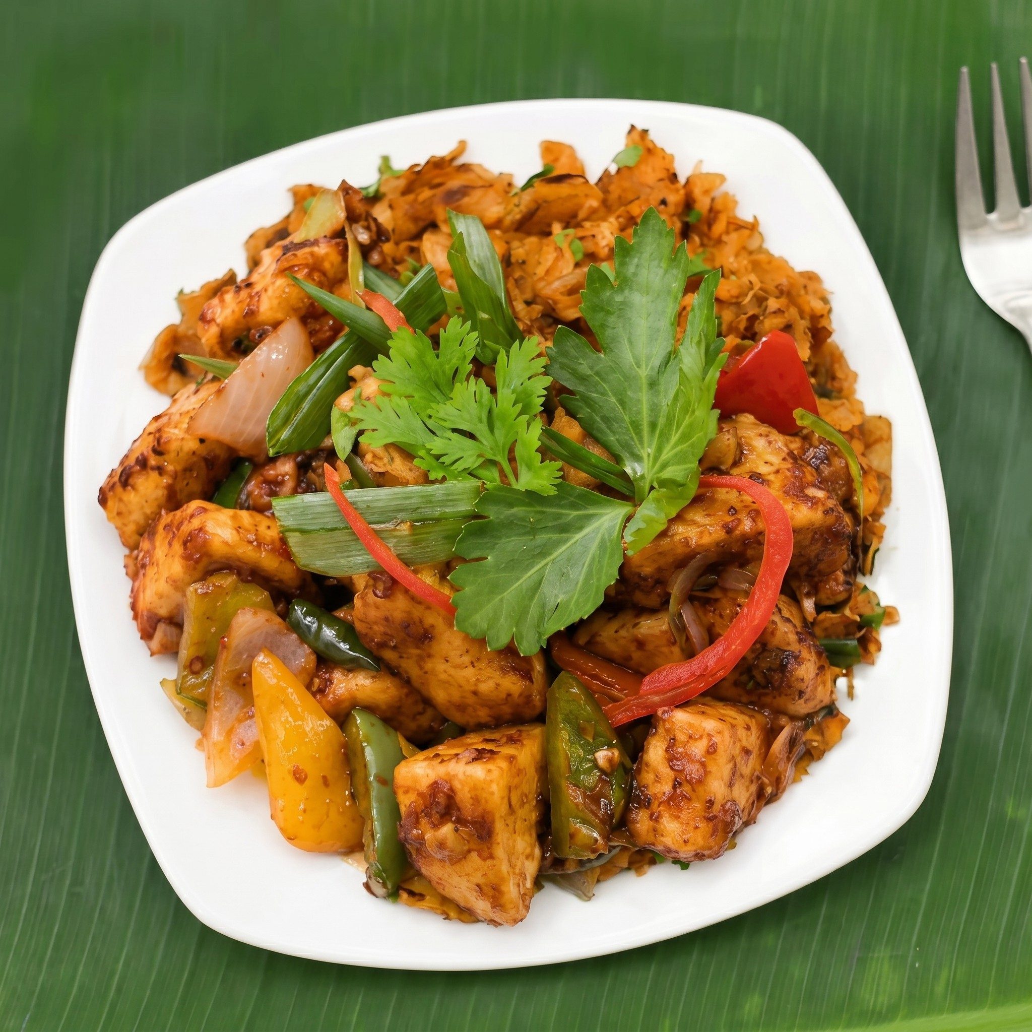 Chilli Paneer.