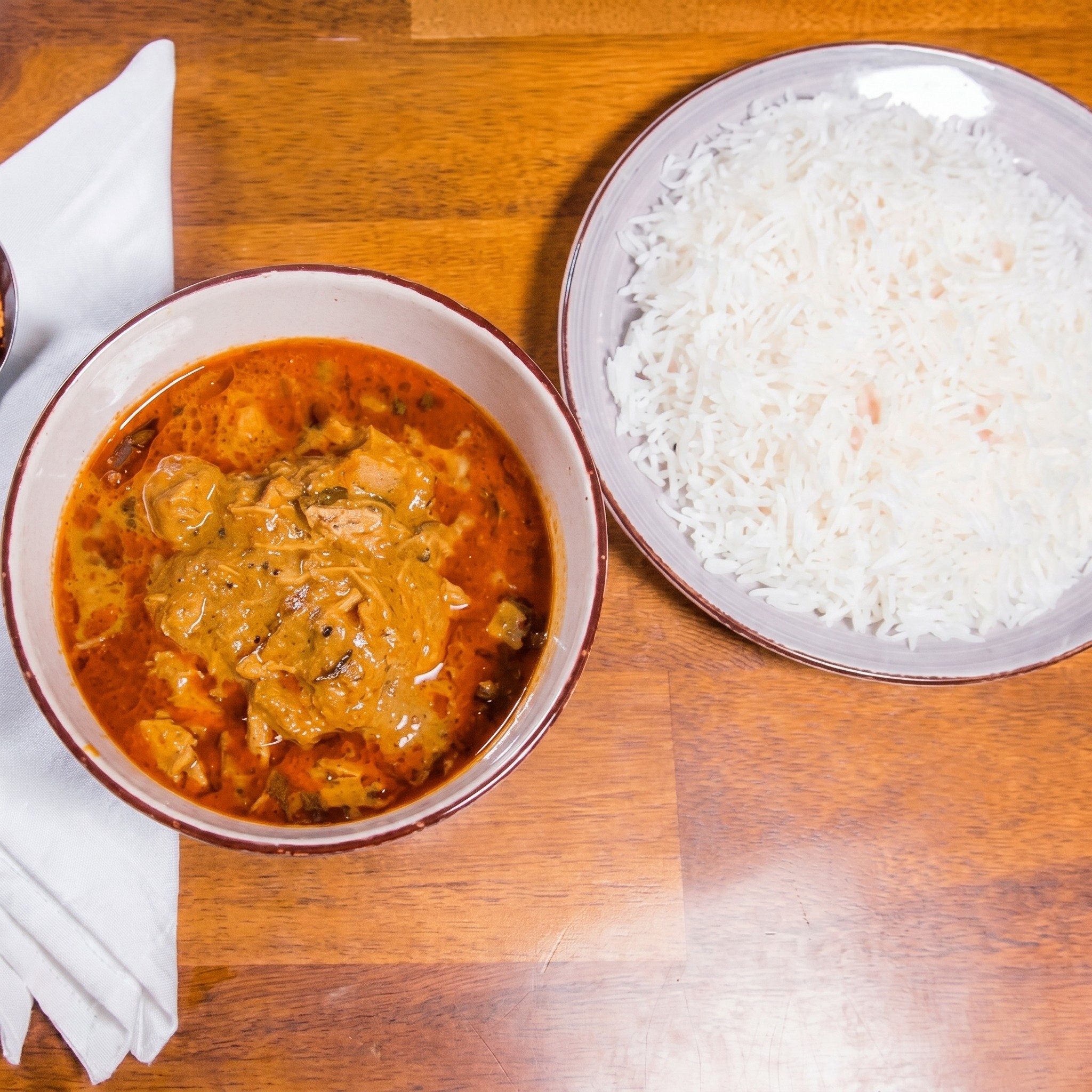 Andhra Chicken Curry.