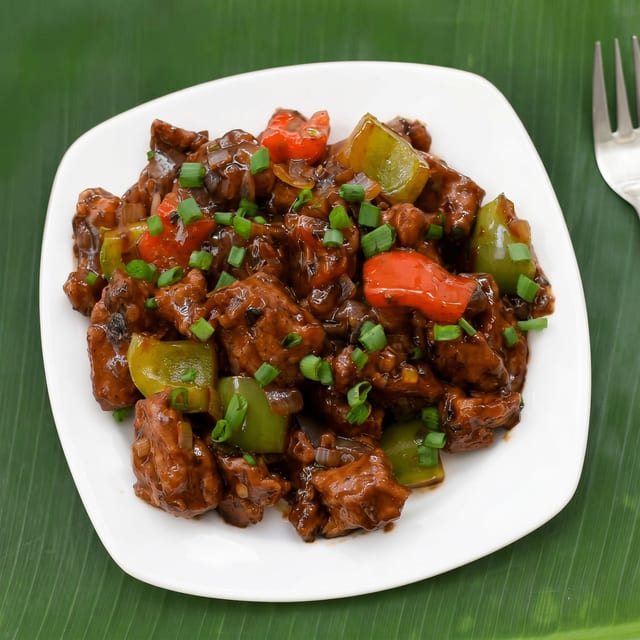 Chicken Manchurian.