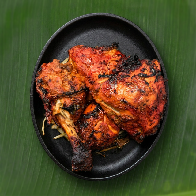Tandoori Half.