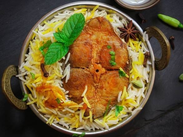 Fish Biryani.